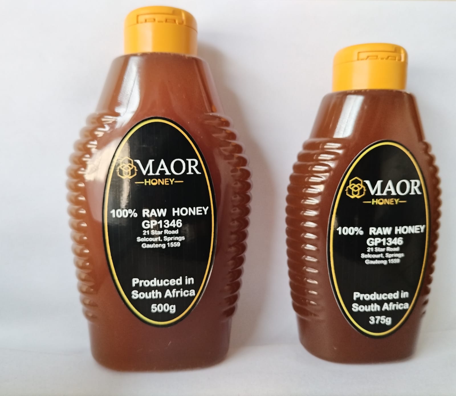 Raw Honey Squeeze bottles